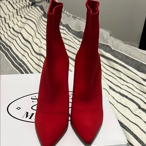 Steve Madden Stylish Red Women's Boots